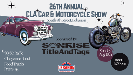 26th Annual CLA Car & Motorcycle Show